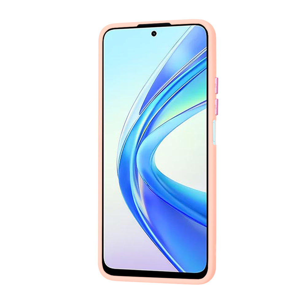 Husa pentru Honor X7b 5G / 90 Smart / X7b 4G, Techsuit, HaloFrost, Roz