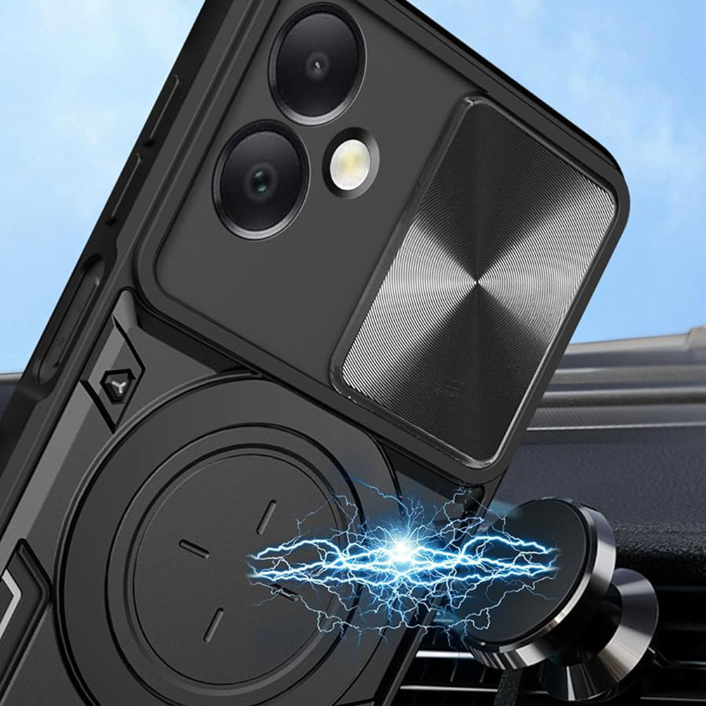 Husa pentru Honor X7c / 200 Smart, Techsuit, CamGuard Pro, Neagra
