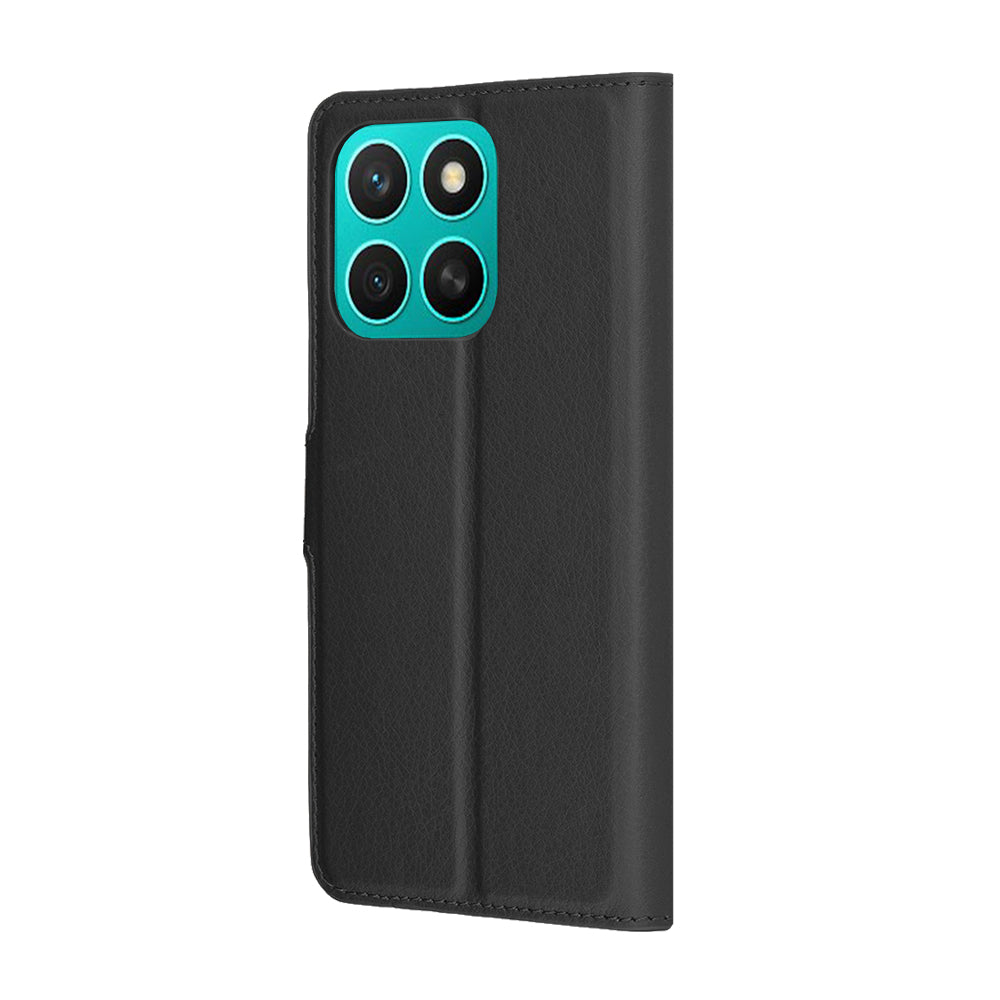 Husa pentru Honor X8c, Techsuit, Leather Folio, Neagra