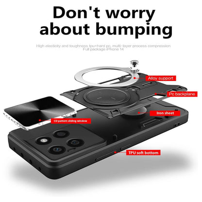Husa pentru Honor X8c, Techsuit, CamGuard Pro, Rosie