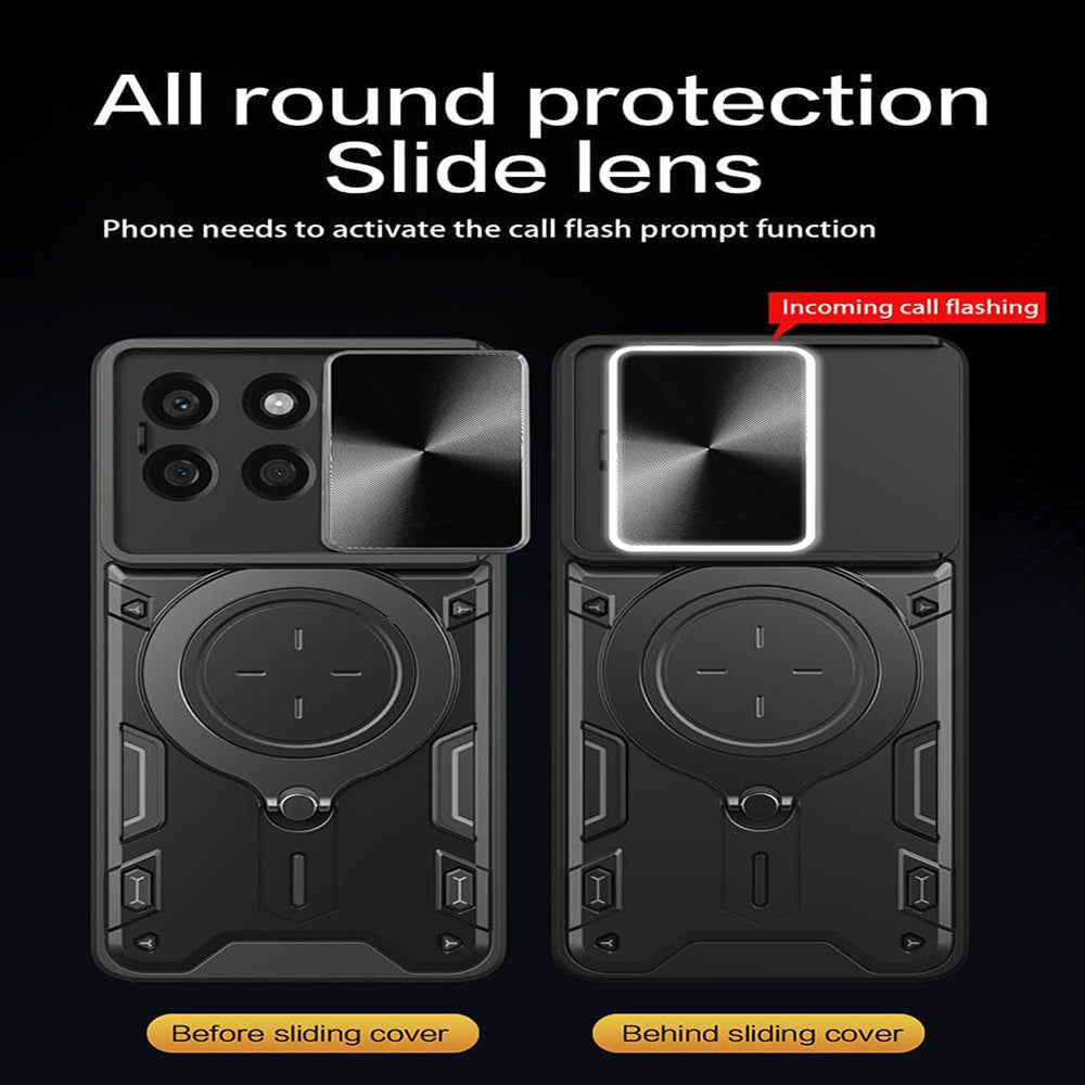 Husa pentru Honor X8c, Techsuit, CamGuard Pro, Rosie