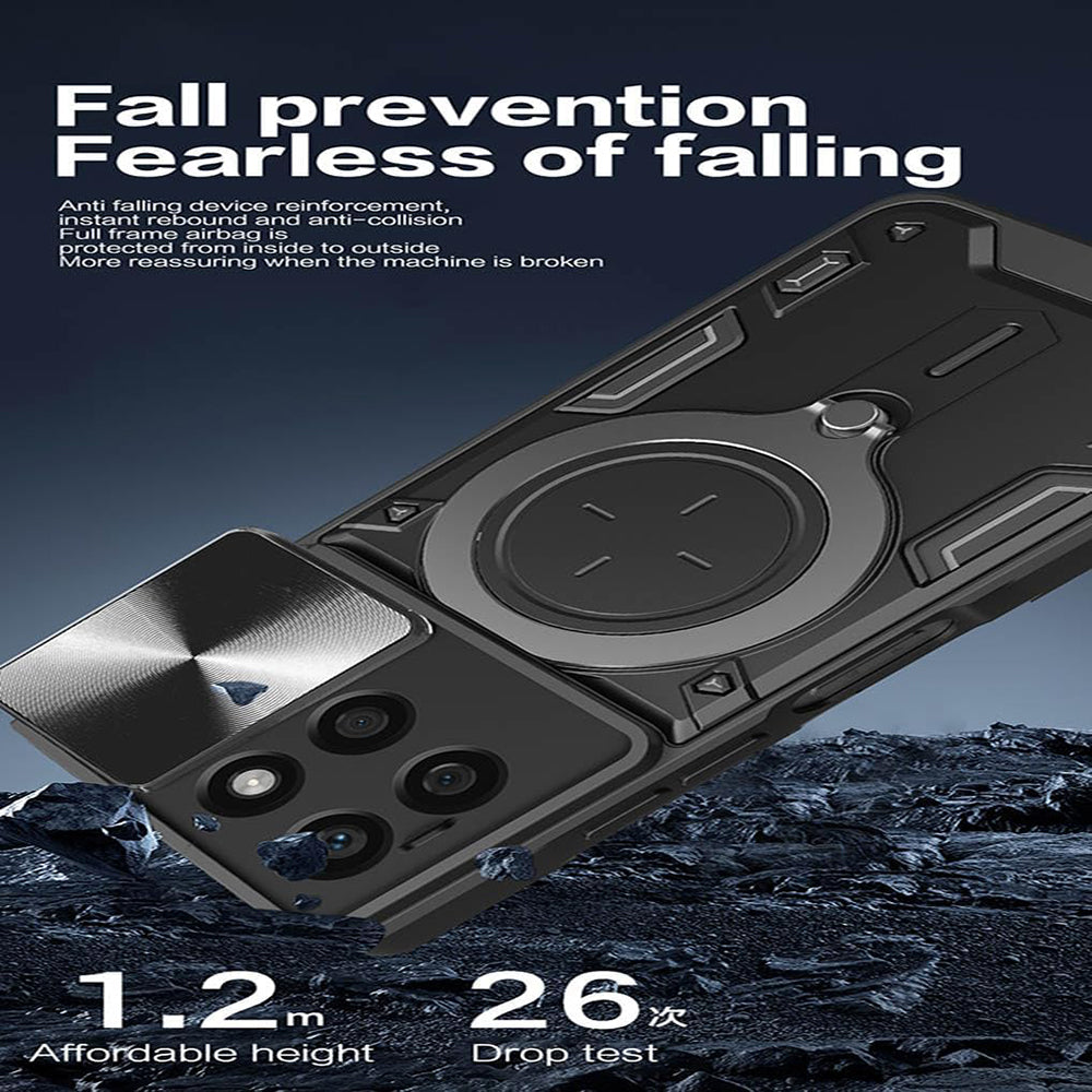 Husa pentru Honor X8c, Techsuit, CamGuard Pro, Roz Aurie
