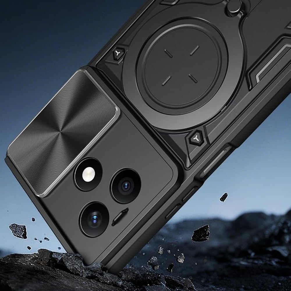 Husa pentru Honor X8d, Techsuit, CamGuard Pro, Albastra