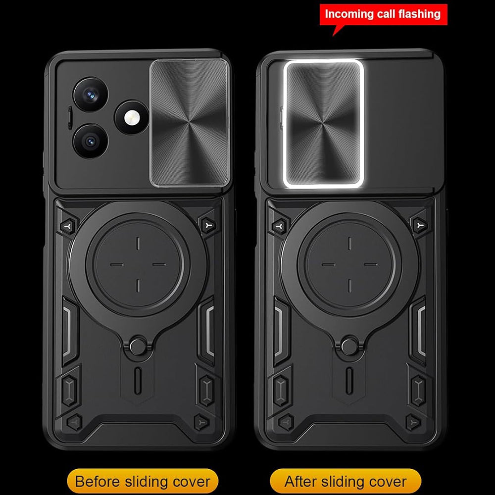 Husa pentru Honor X8d, Techsuit, CamGuard Pro, Neagra