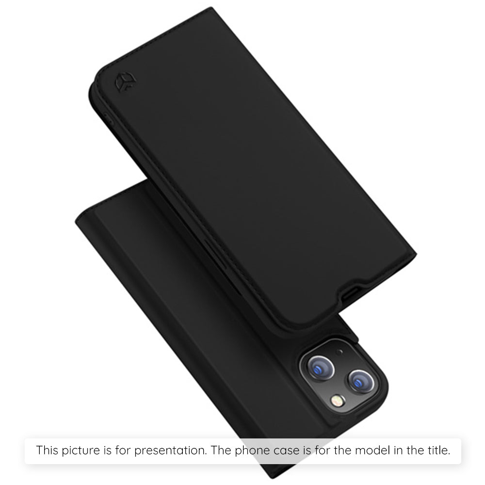 Husa pentru Honor X8d, Techsuit, Magskin Book, Neagra