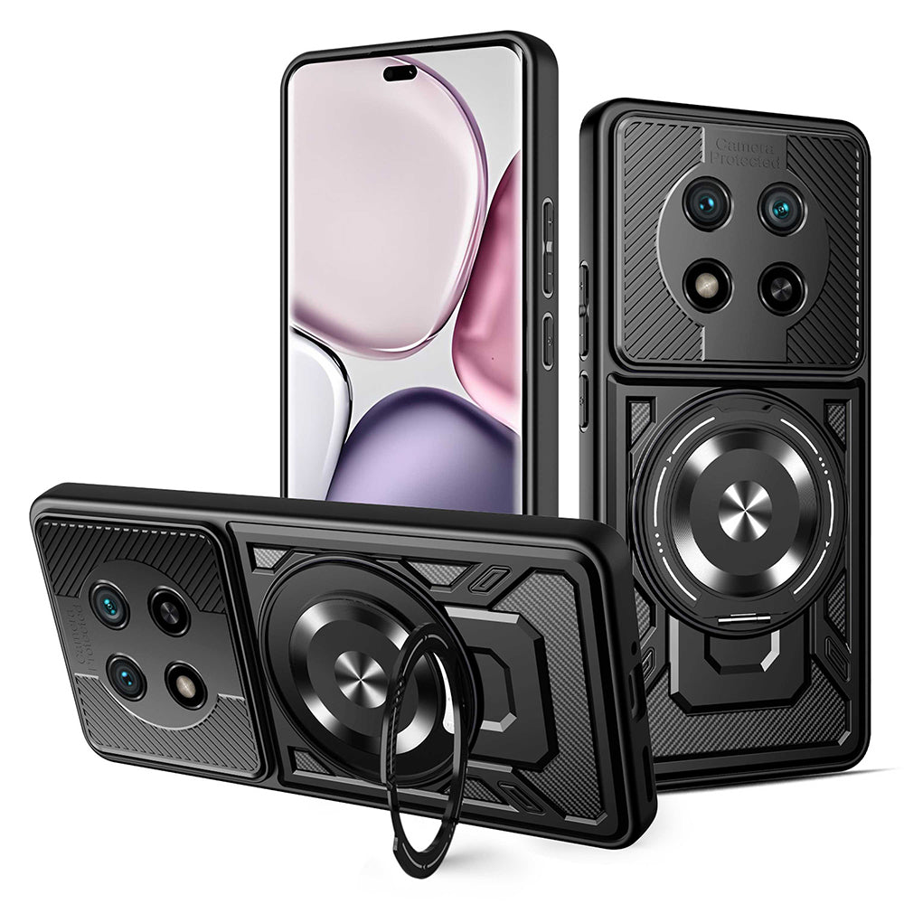 Husa pentru Honor X9c / Magic7 Lite, Techsuit, RuggedCam, Neagra