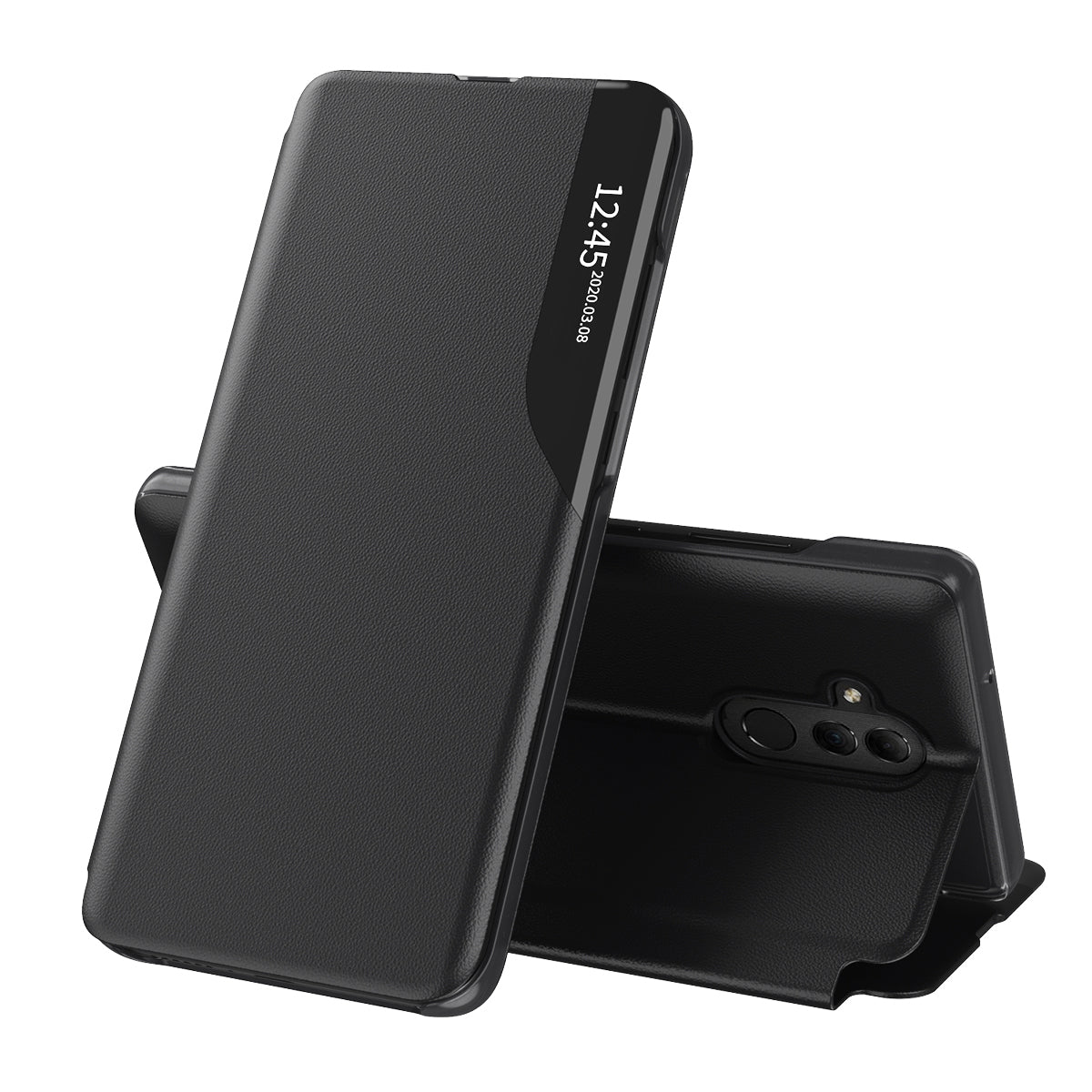Husa pentru Huawei Mate 20 Lite, Techsuit, eFold, Neagra