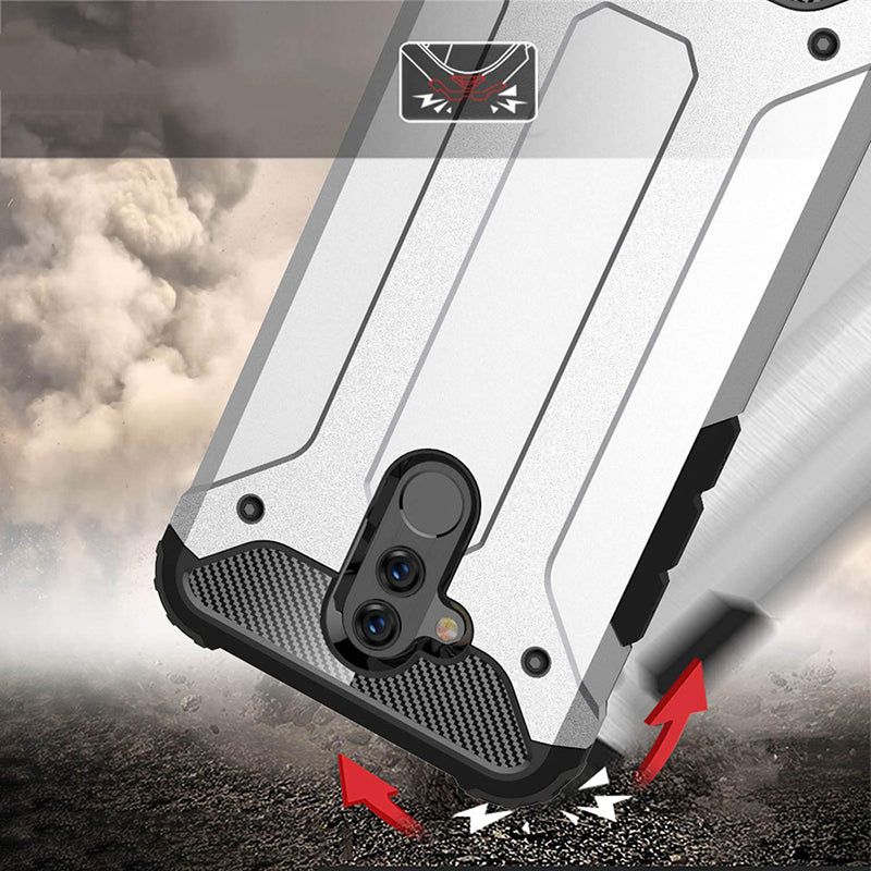 Husa pentru Huawei Mate 20 Lite, Techsuit, Hybrid Armor, Neagra