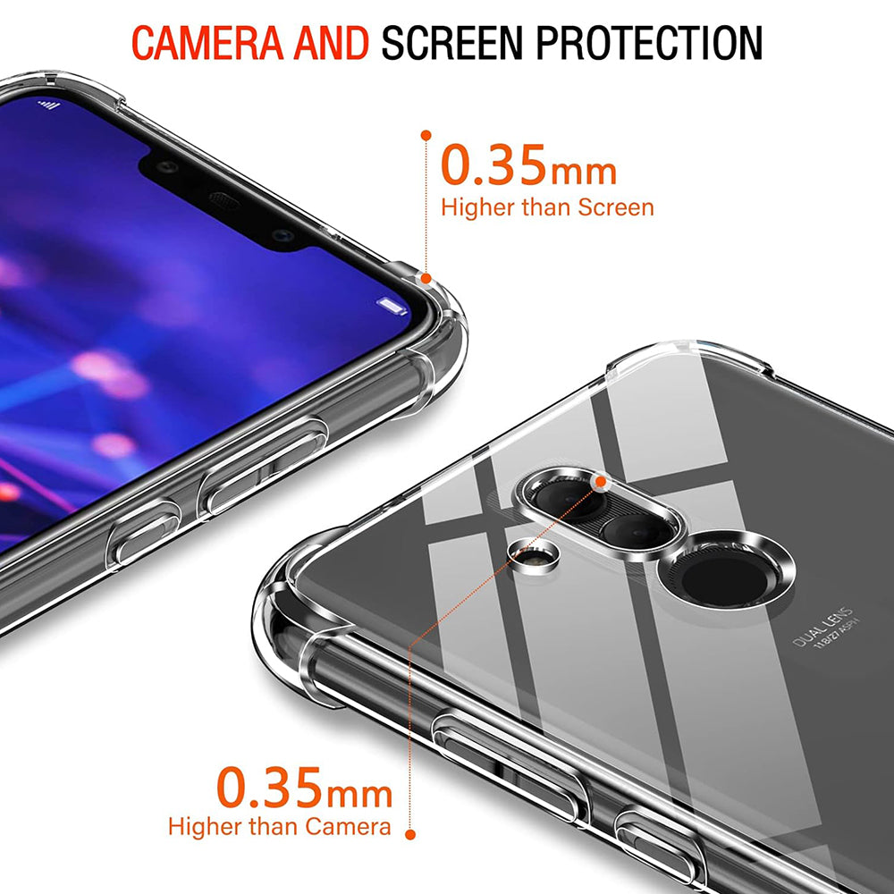 Husa pentru Huawei Mate 20 Lite, Techsuit, Shockproof Clear, Transparenta