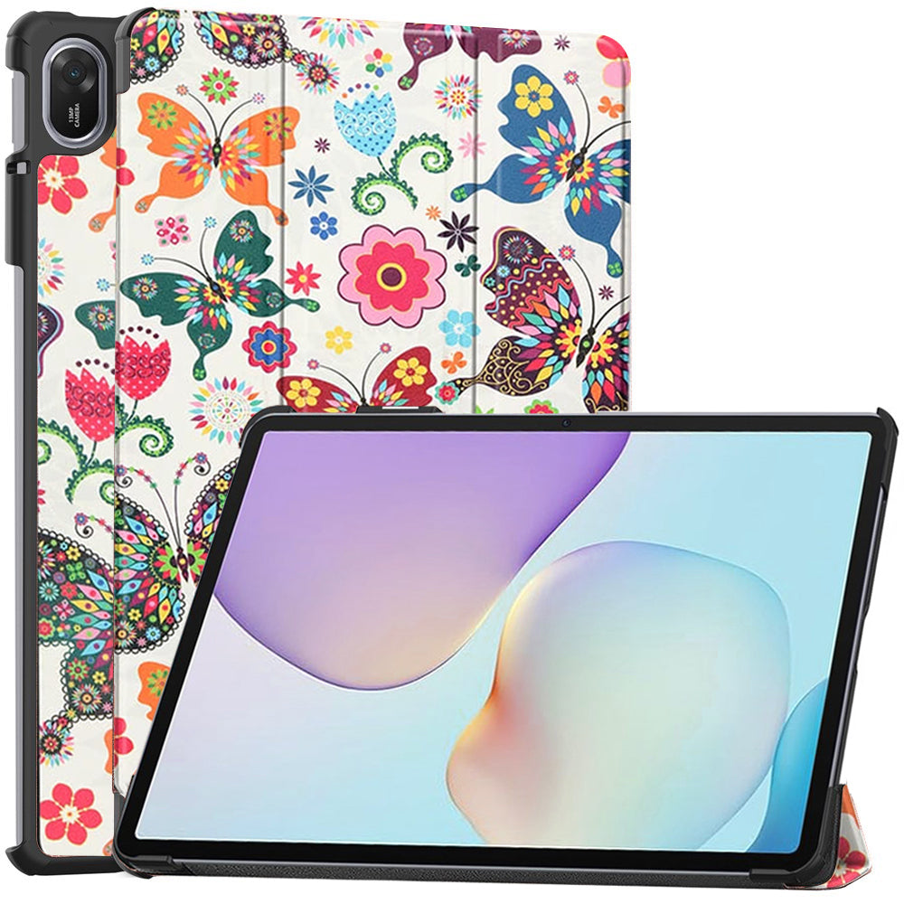 Husa pentru Huawei MatePad 11.5 (2025), Techsuit, FoldPro Butterfly, Multicolor