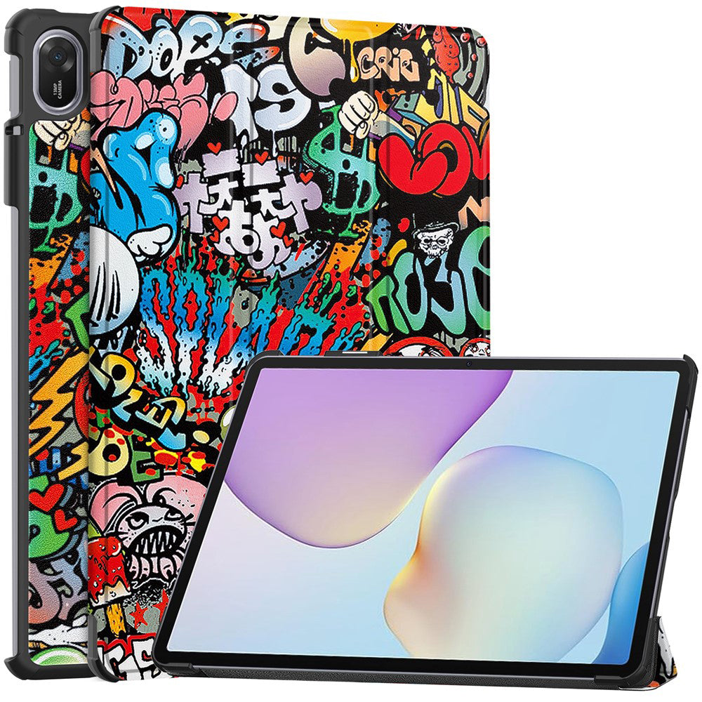 Husa pentru Huawei MatePad 11.5 (2025), Techsuit, FoldPro Urban Vibe, Multicolor