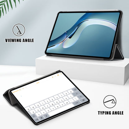 Husa pentru Huawei MatePad Pro 12.6 (2021), Techsuit, FoldPro, Neagra