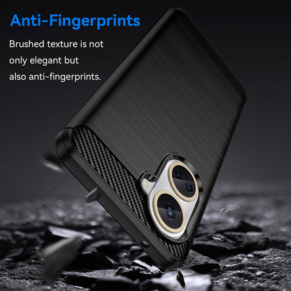 Husa pentru Huawei nova 10 SE, Techsuit, Carbon, Neagra