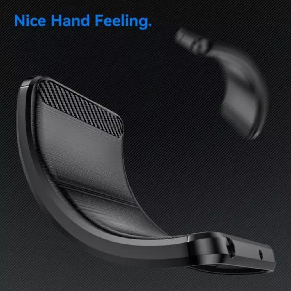 Husa pentru Huawei nova 10 SE, Techsuit, Carbon, Neagra
