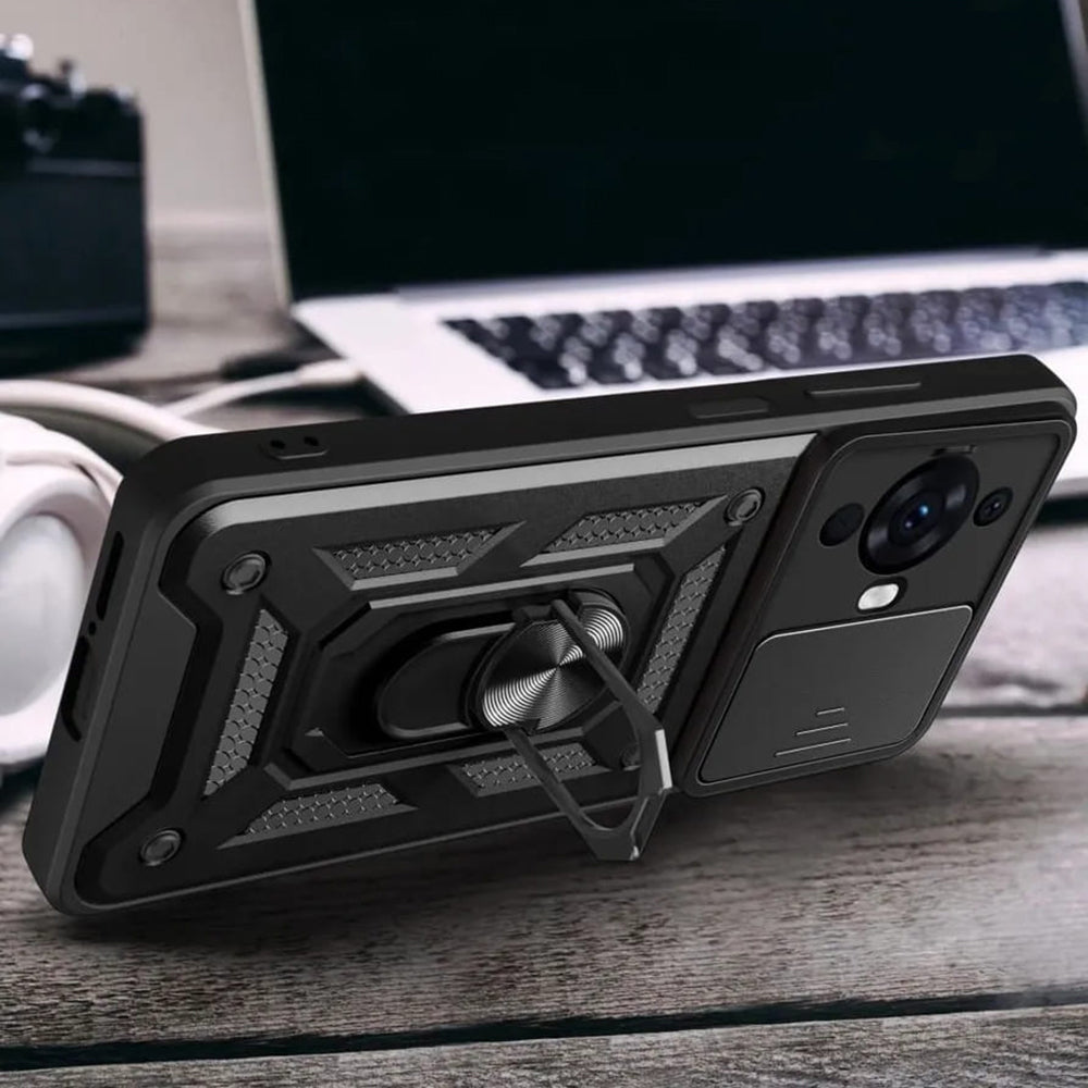 Husa pentru Huawei nova 12s / nova 11, Techsuit, CamShield, Albastra