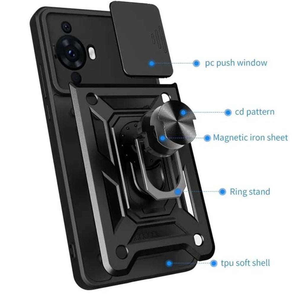 Husa pentru Huawei nova 12s / nova 11, Techsuit, CamShield, Verde