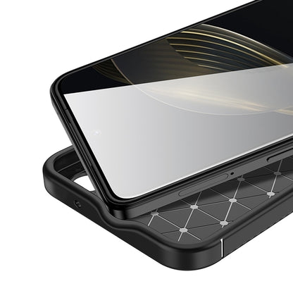 Husa pentru Huawei nova 12s / nova 11, Techsuit, CarbonFiber, Neagra