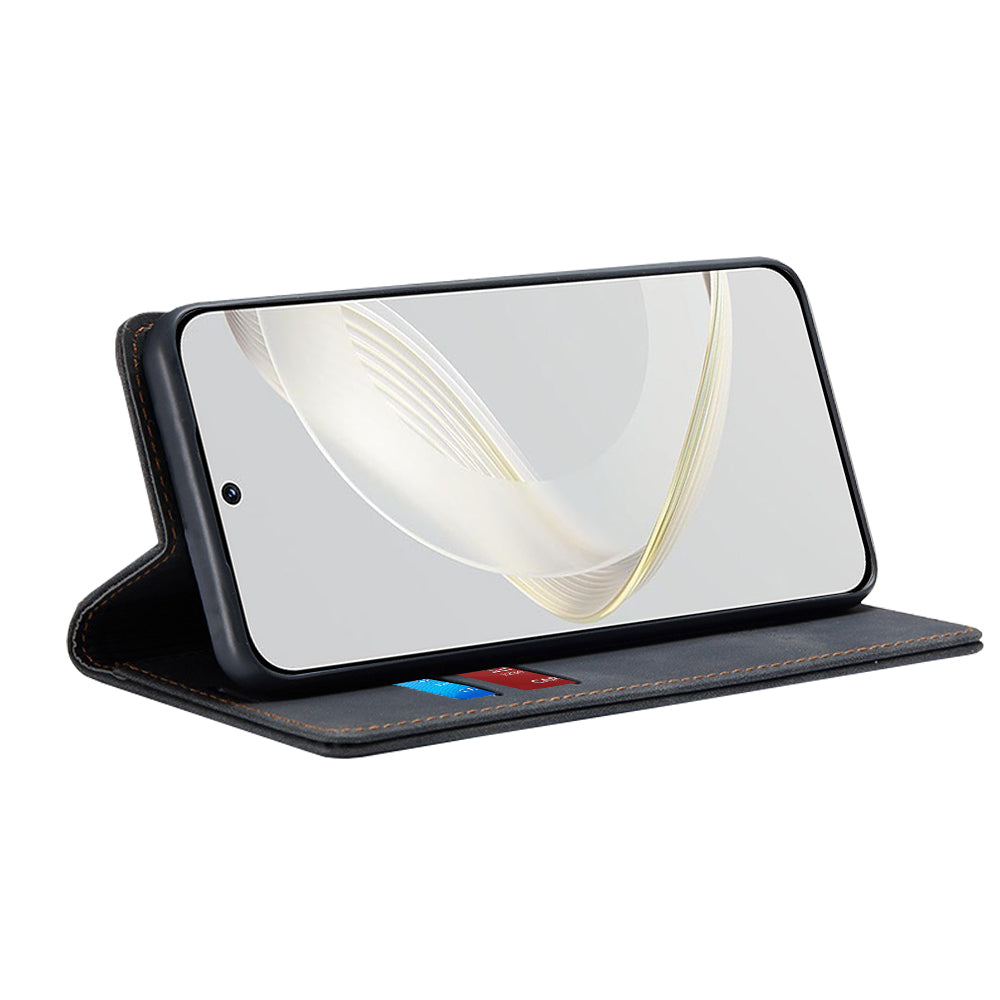 Husa pentru Huawei nova 12s / nova 11, Techsuit, Confy, Neagra