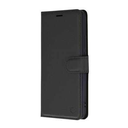 Husa pentru Huawei nova 12s / nova 11, Techsuit, Leather Folio, Neagra