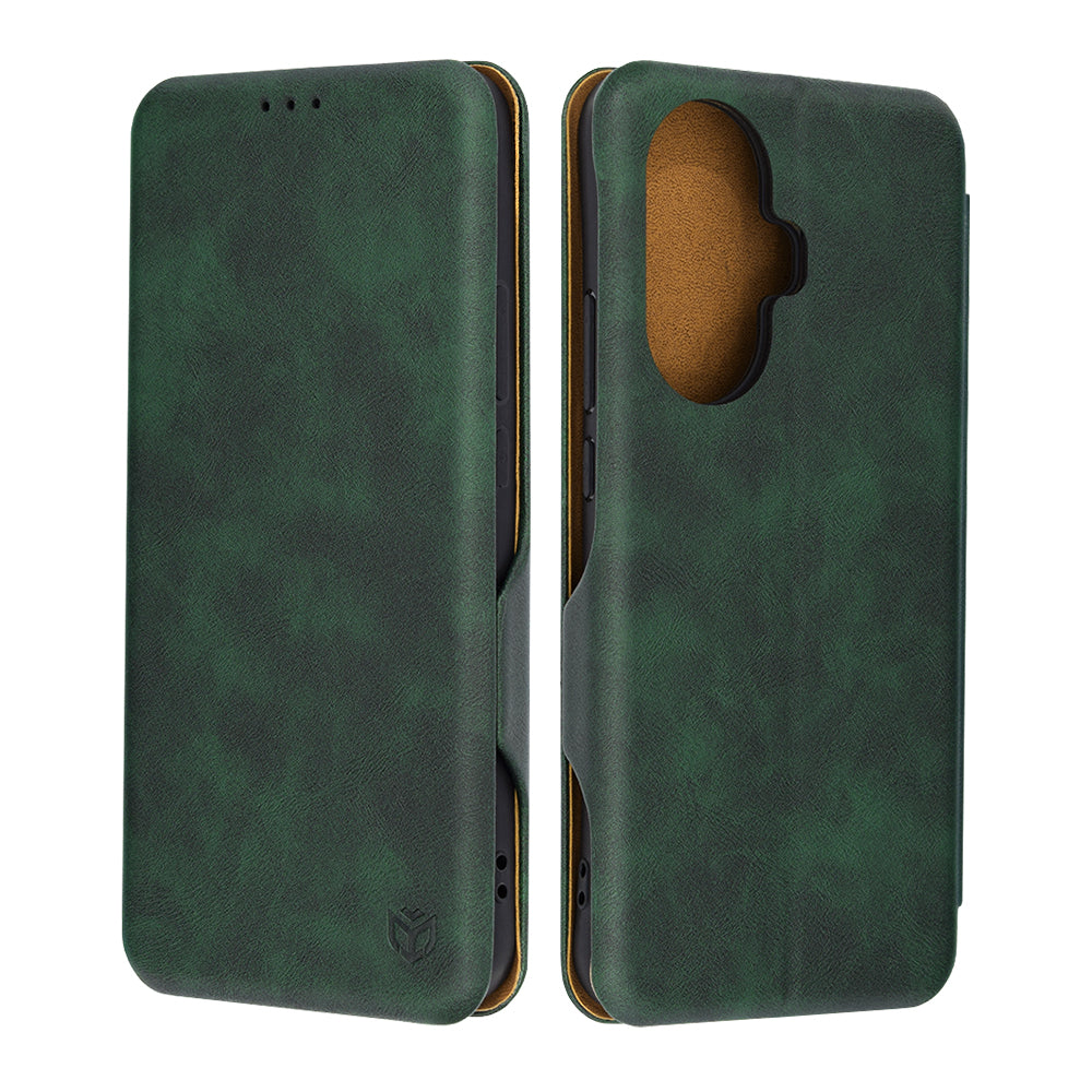 Husa pentru Huawei nova 12s / nova 11, Techsuit, Safe Wallet Plus, Verde