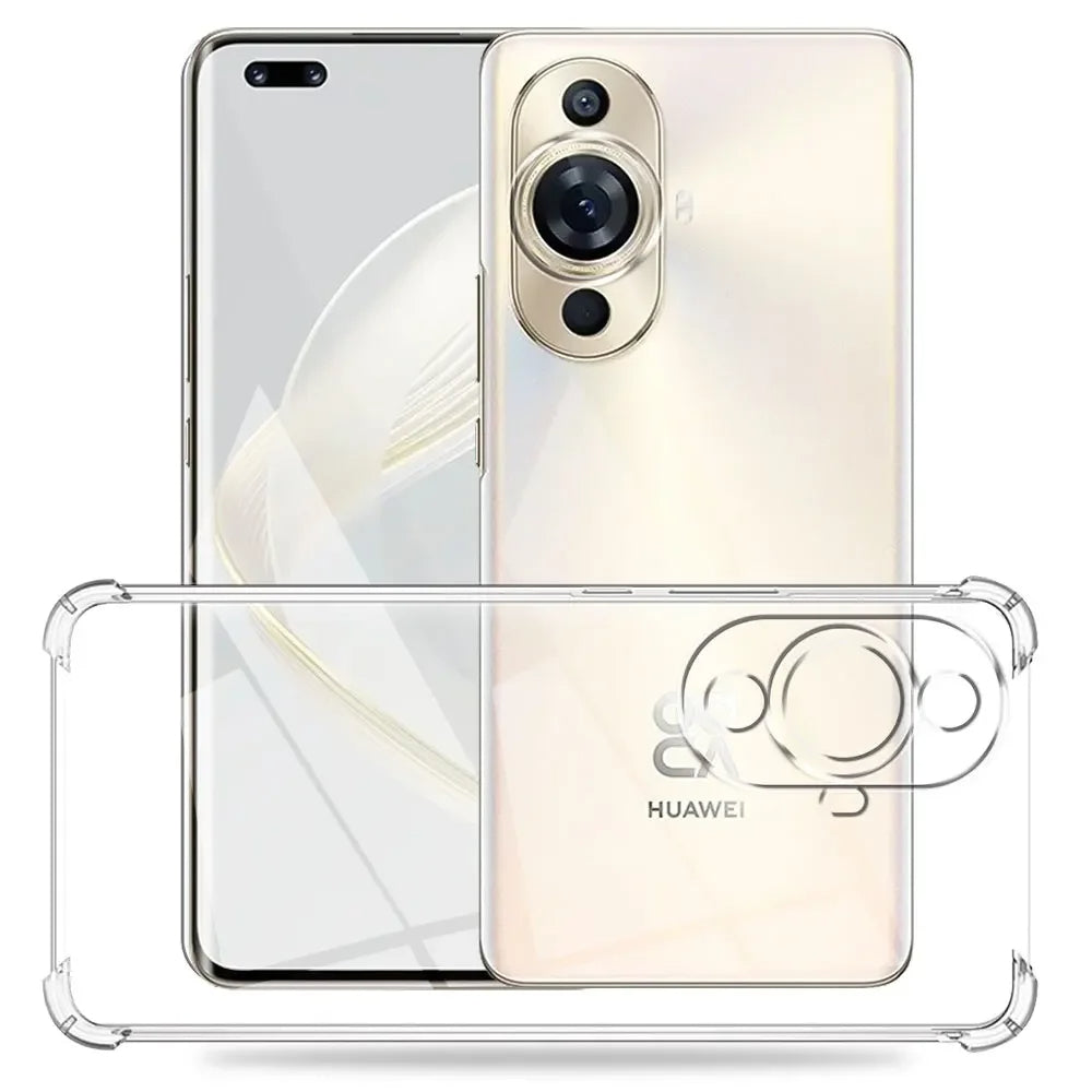 Husa pentru Huawei nova 12s / nova 11, Techsuit, Shockproof Clear, Transparenta