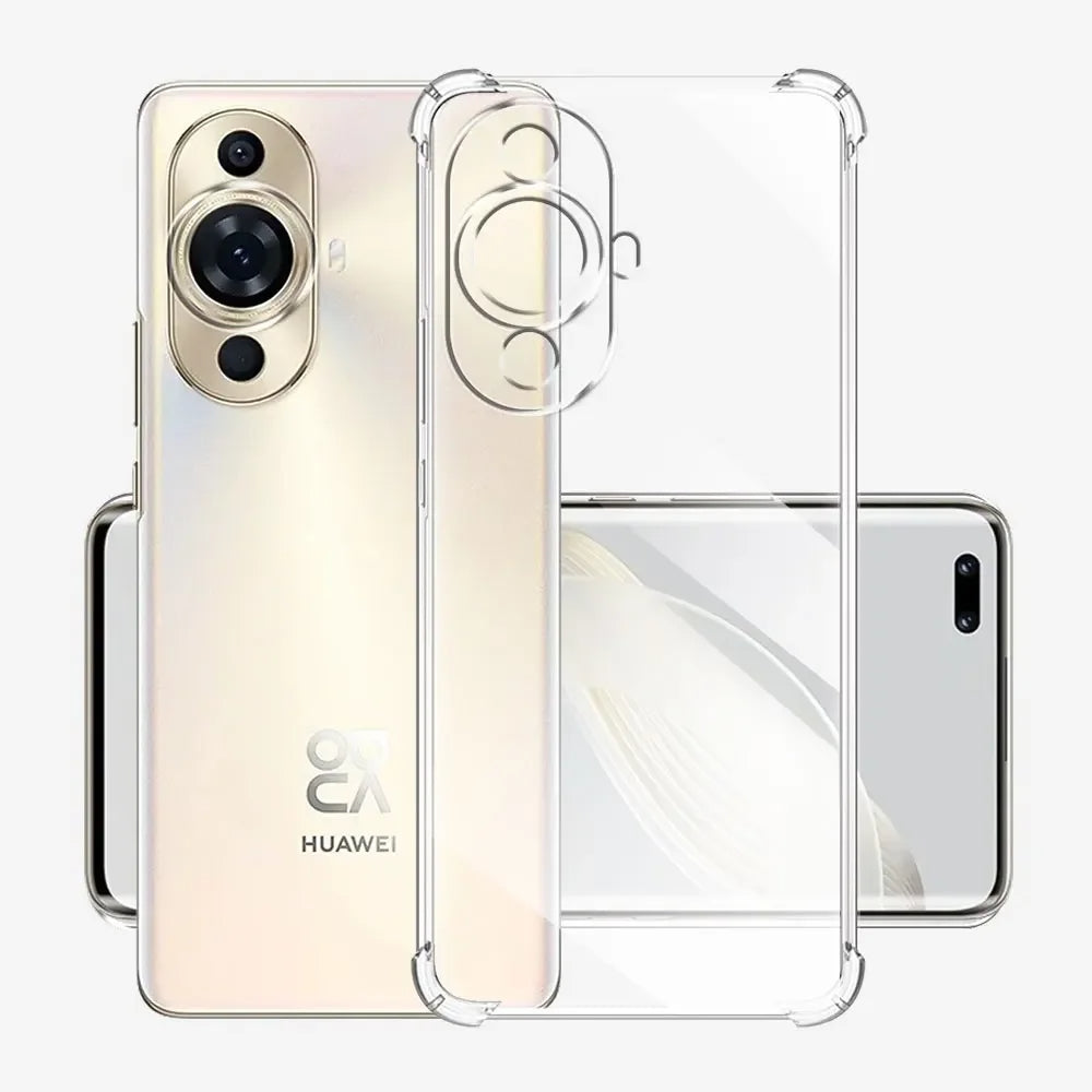 Husa pentru Huawei nova 12s / nova 11, Techsuit, Shockproof Clear, Transparenta