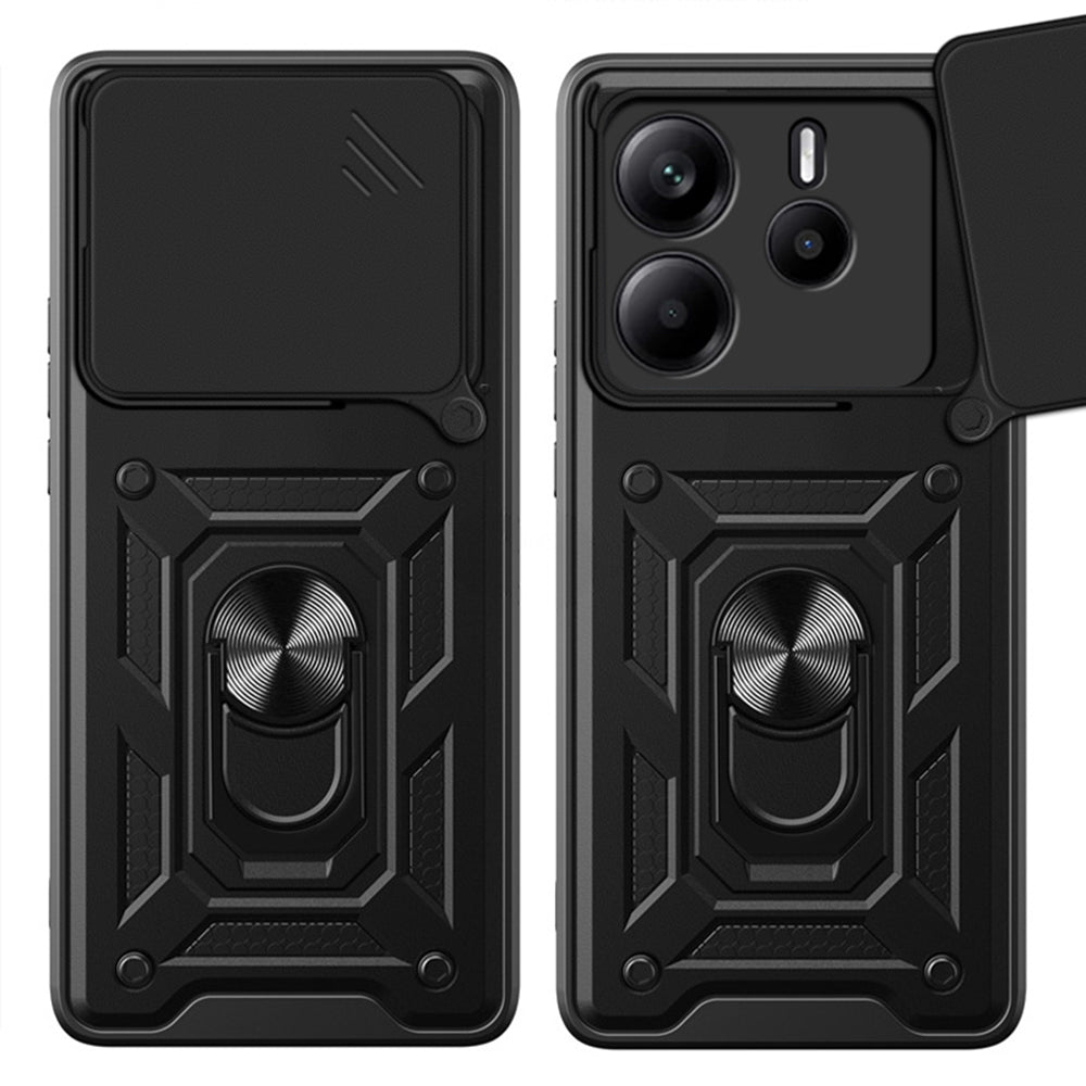 Husa pentru Huawei nova 13 Pro, Techsuit, CamShield, Neagra