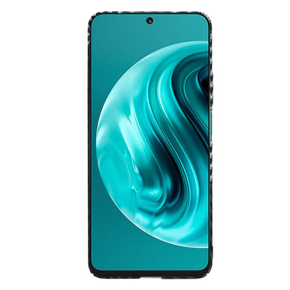 Husa pentru Huawei nova 13i / nova 12i, Techsuit, Carbonite FiberShell, Neagra Gri