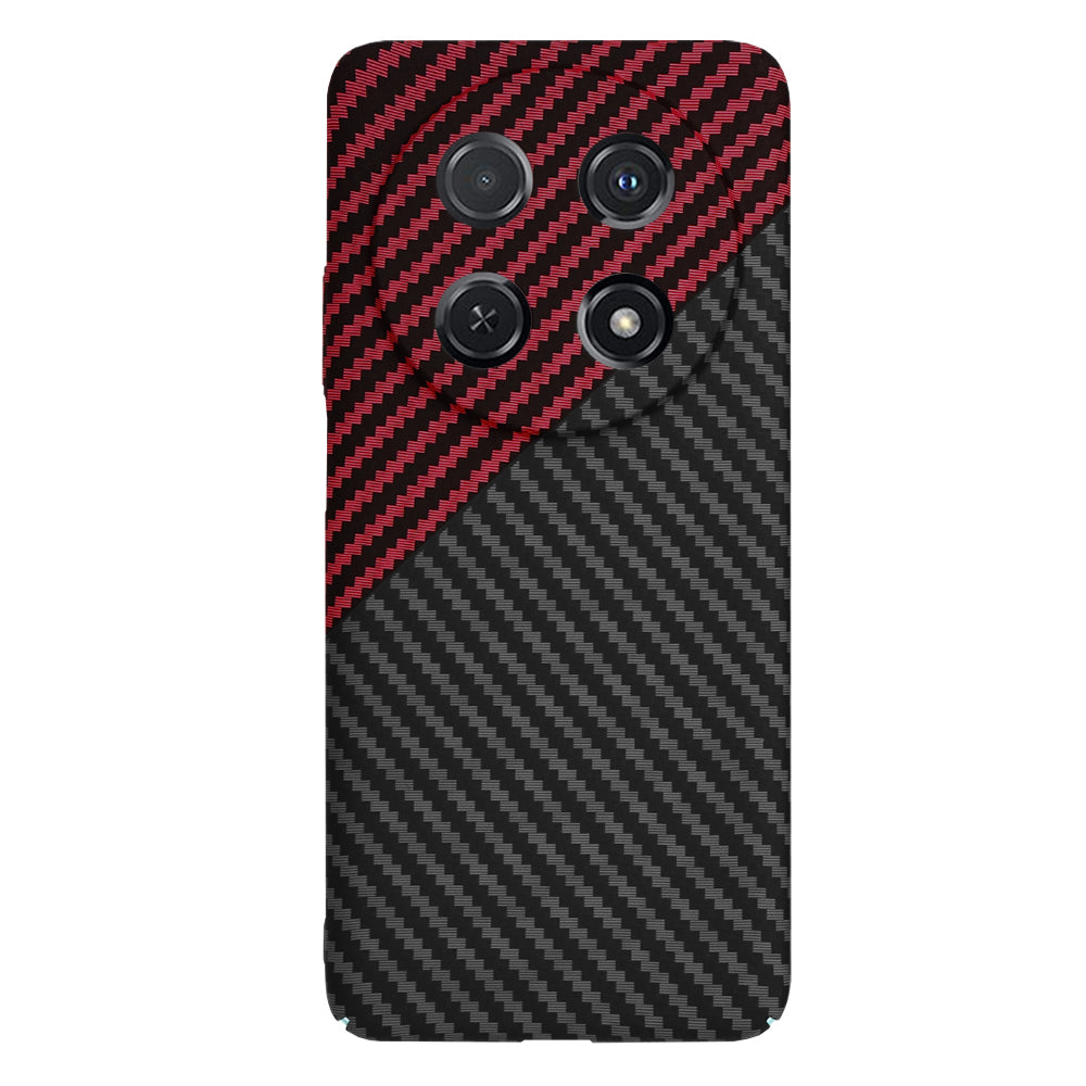 Husa pentru Huawei nova 13i / nova 12i, Techsuit, Carbonite FiberShell, Neagra Rosie