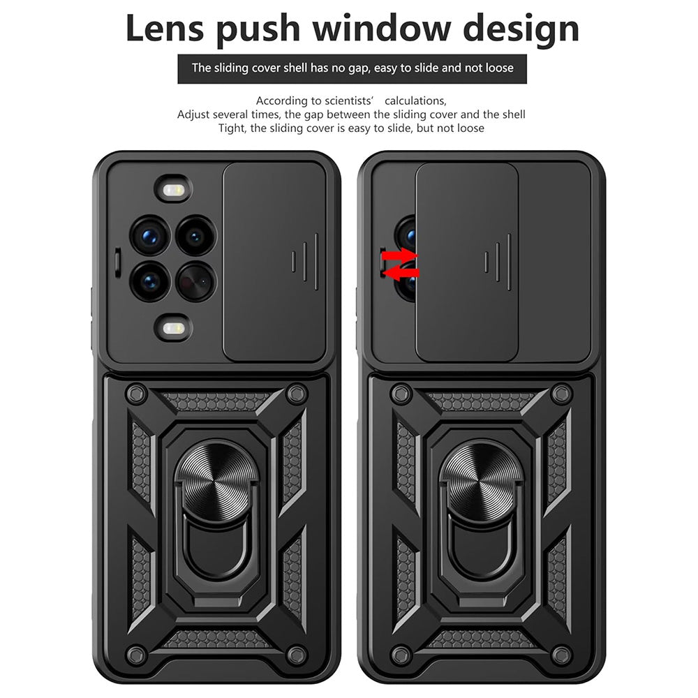 Husa pentru Huawei nova 14 Pro, Techsuit, CamShield, Neagra