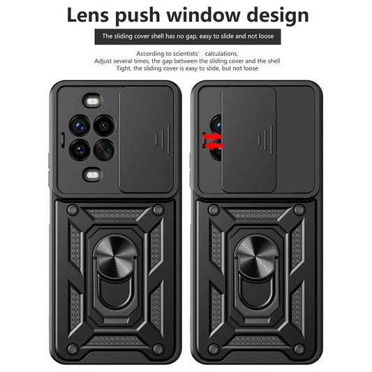 Husa pentru Huawei nova 14 Pro, Techsuit, CamShield, Neagra