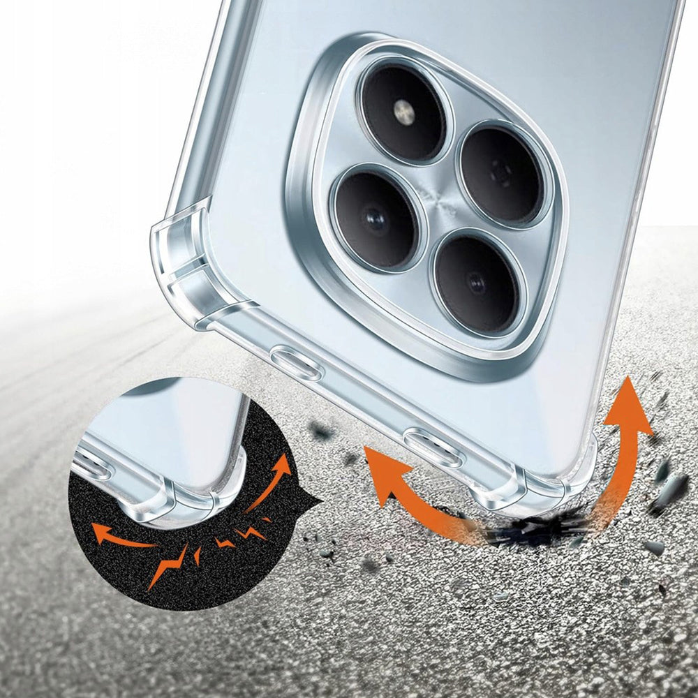 Husa pentru Huawei nova 14 Pro, Techsuit, Shockproof Clear, Transparenta