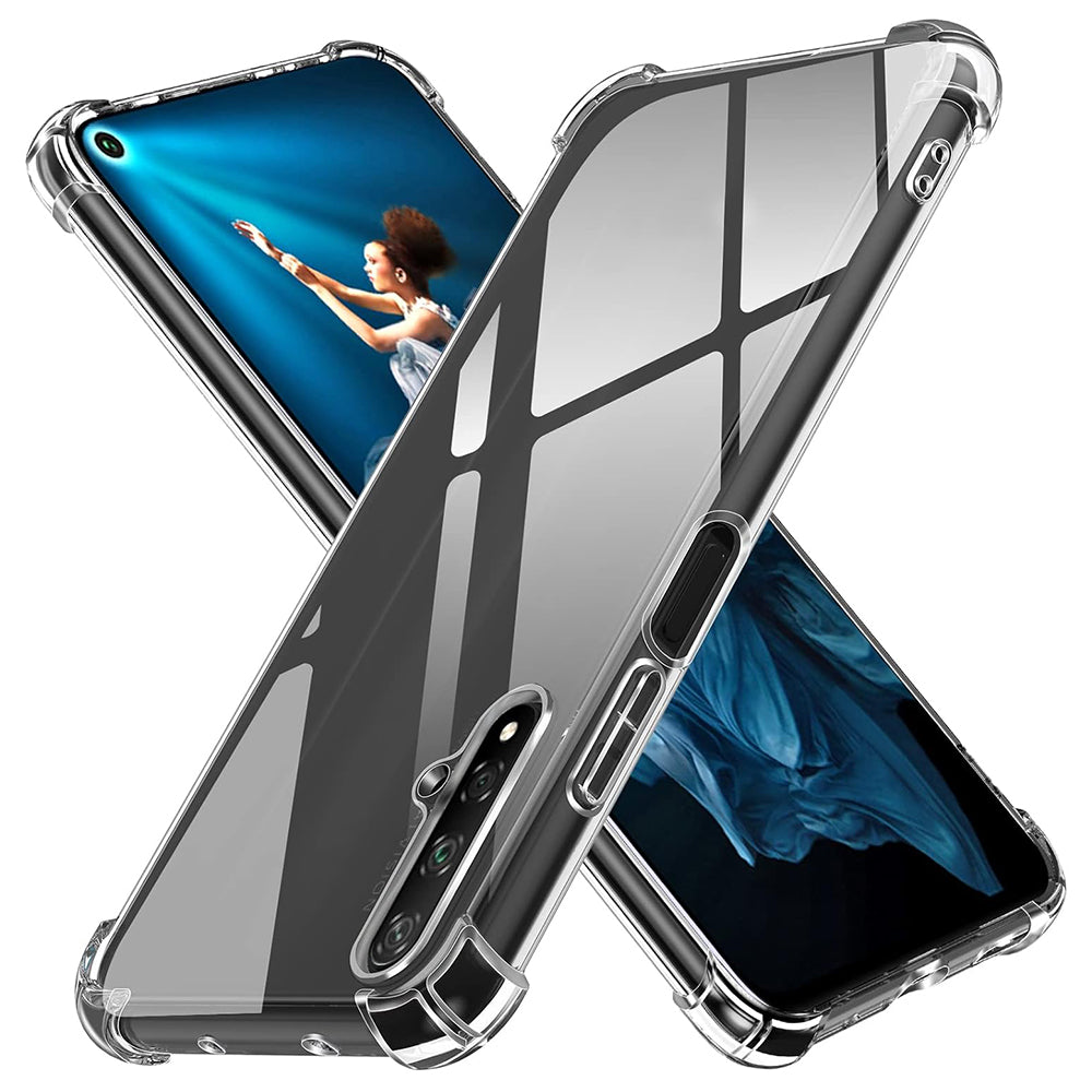 Husa pentru Huawei nova 5T / Honor 20, Techsuit, Shockproof Clear, Transparenta