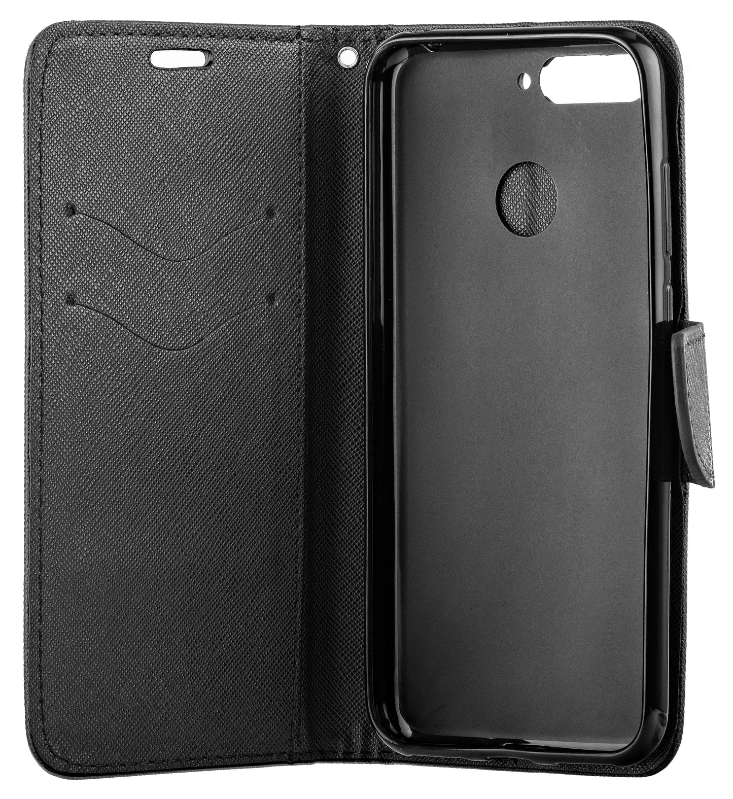Husa pentru Huawei P Smart (2019), OEM, Fancy, Neagra