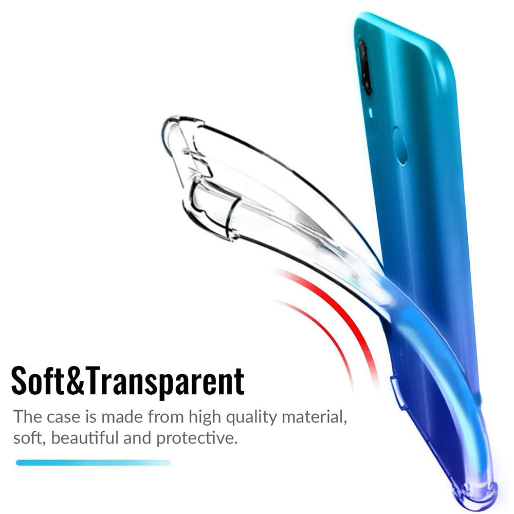 Husa pentru Huawei P Smart (2019), Techsuit, Shockproof Clear, Transparenta