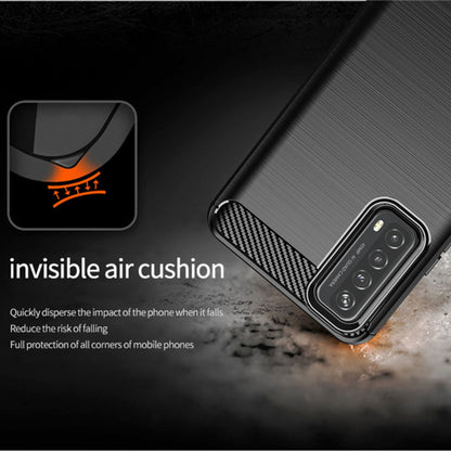 Husa pentru Huawei P smart 2021, Techsuit, Carbon, Neagra