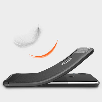 Husa pentru Huawei P Smart Z, Techsuit, Carbon, Neagra