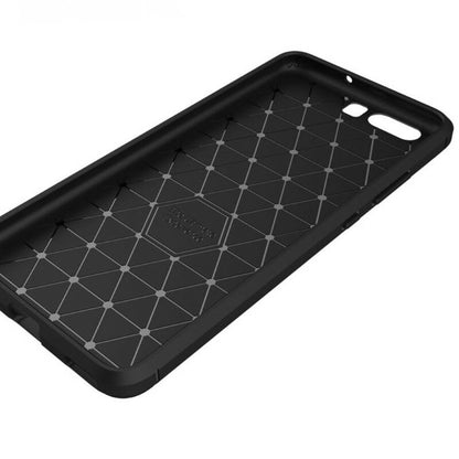 Husa pentru Huawei P10 Plus, Techsuit, Carbon, Neagra