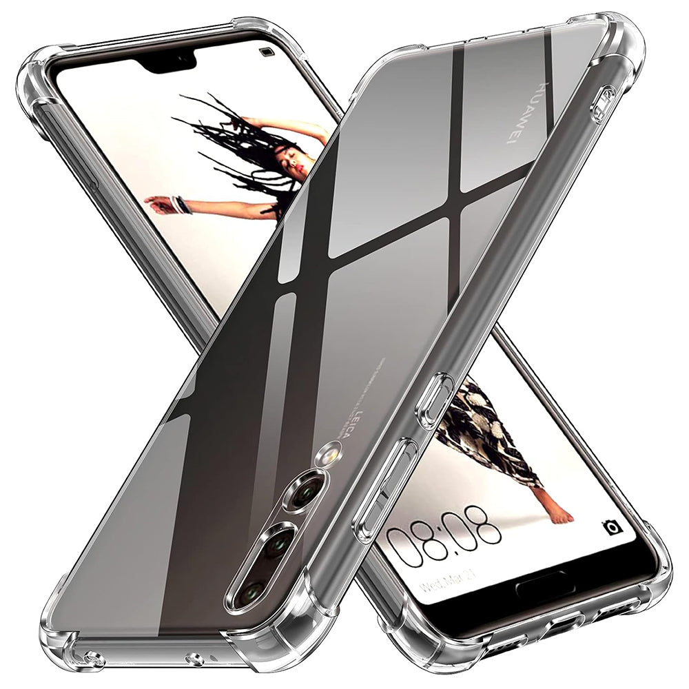 Husa pentru Huawei P20 Pro, Techsuit, Shockproof Clear, Transparenta