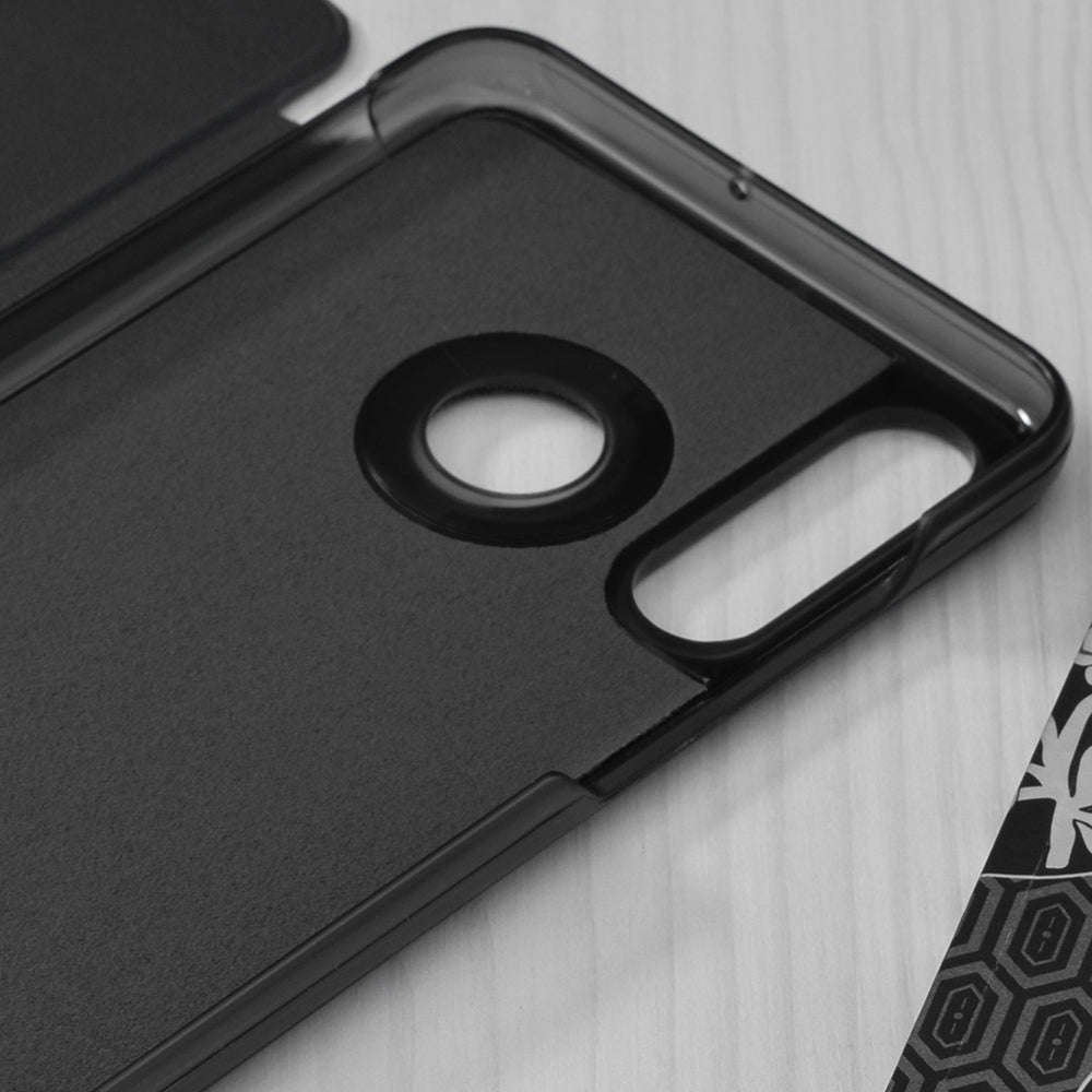 Husa pentru Huawei P30 lite New Edition / P30 lite, Techsuit, eFold, Neagra