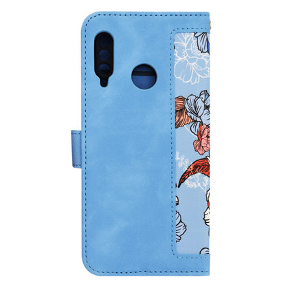 Husa pentru Huawei P30 lite New Edition / P30 lite, Techsuit, FlipCraft, Bleu