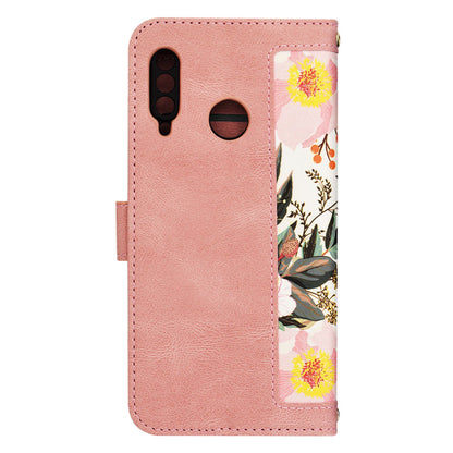 Husa pentru Huawei P30 lite New Edition / P30 lite, Techsuit, FlipCraft, Roz