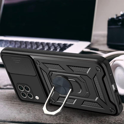 Husa pentru Huawei P40 lite 4G, Techsuit, CamShield, Neagra