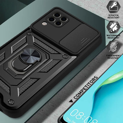 Husa pentru Huawei P40 lite 4G, Techsuit, CamShield, Neagra