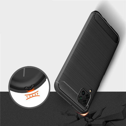 Husa pentru Huawei P40 lite 4G, Techsuit, Carbon, Neagra