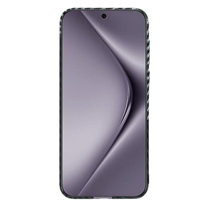 Husa pentru Huawei Pura 70 Pro, Techsuit, Carbonite FiberShell, Neagra Gri