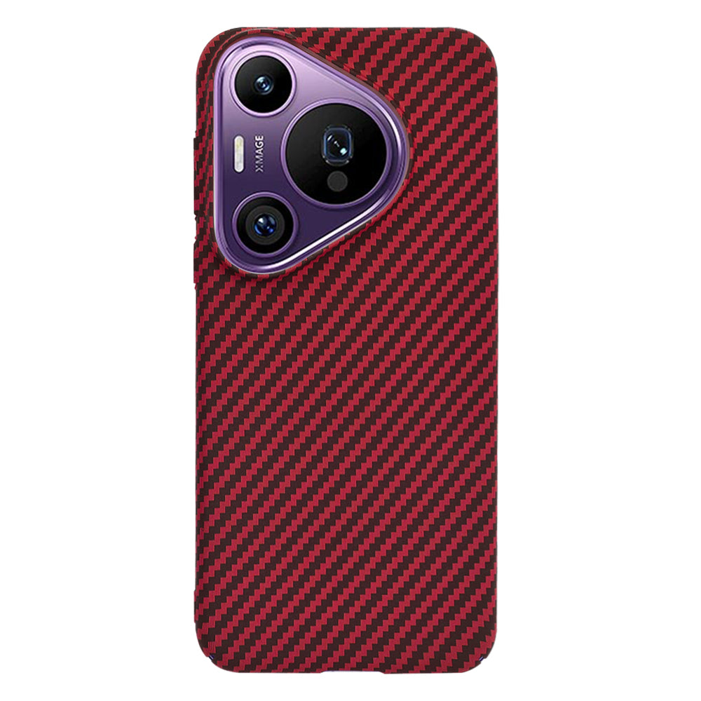 Husa pentru Huawei Pura 70 Pro, Techsuit, Carbonite FiberShell, Rosie