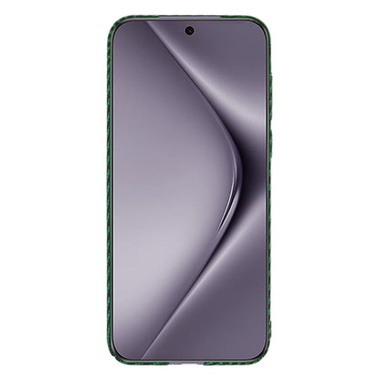 Husa pentru Huawei Pura 70 Pro, Techsuit, Carbonite FiberShell, Verde