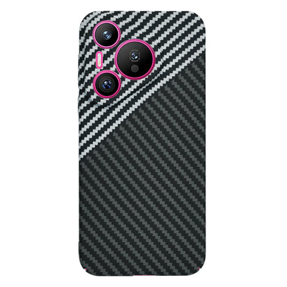 Husa pentru Huawei Pura 70, Techsuit, Carbonite FiberShell, Neagra Gri