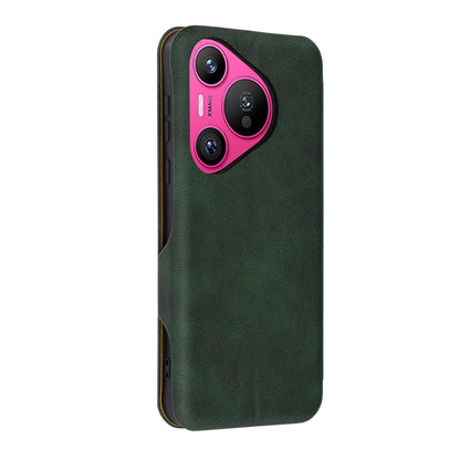 Husa pentru Huawei Pura 70, Techsuit, Safe Wallet Plus, Verde